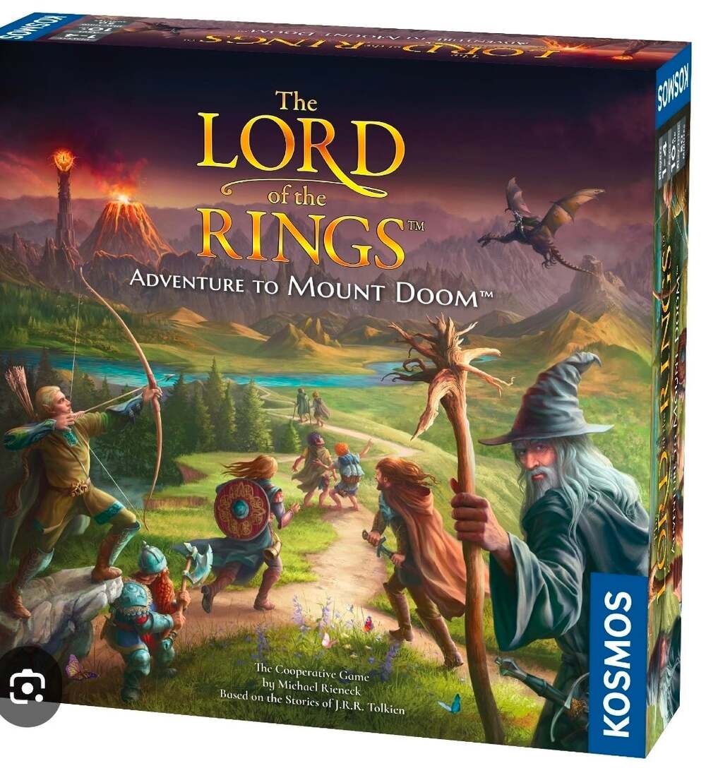 Kosmos Lord of the Rings: Adventure to Mount Doom | Storytelling Board Game
